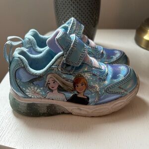 Frozen Kids Light-Up Sneakers - Blue